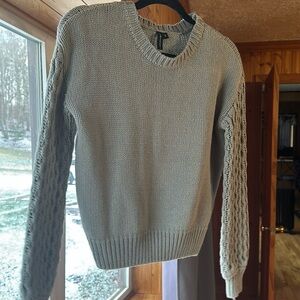 Sage green sweater